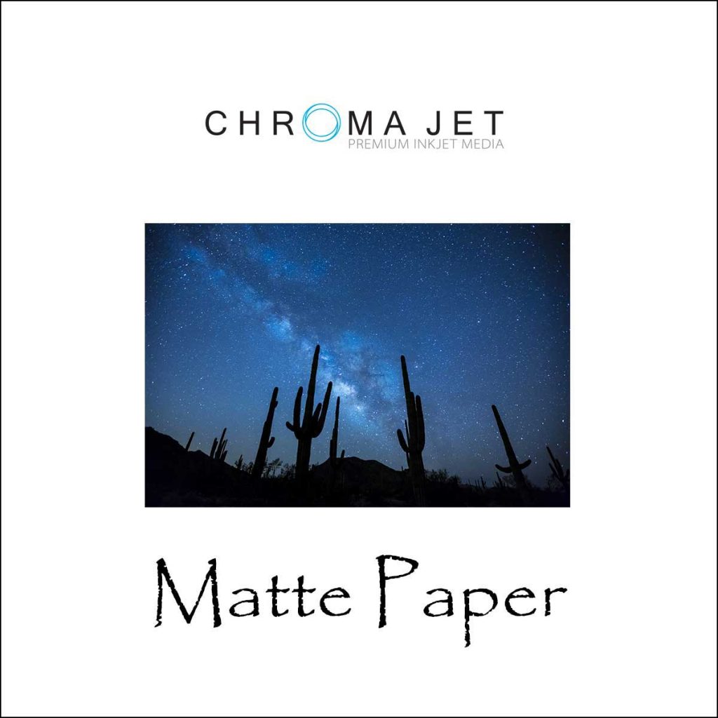 Matte Paper Chromajet » The Printing Lab